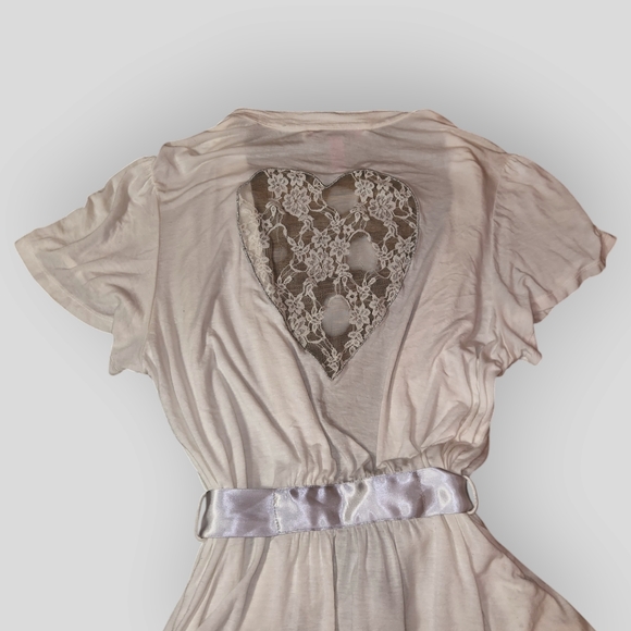 Betsey Johnson Coquette White Robe 🤍 - Picture 4 of 7